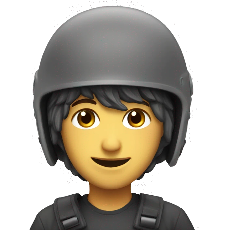 Courier 6 helmet 2d emoji