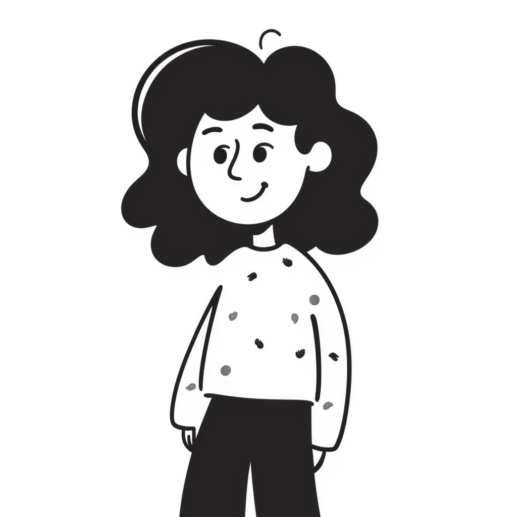 smiling girl emoji