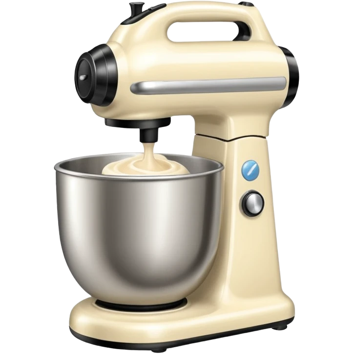 Cream mixer emoji