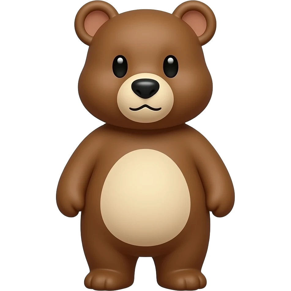 bear with a high temperature emoji