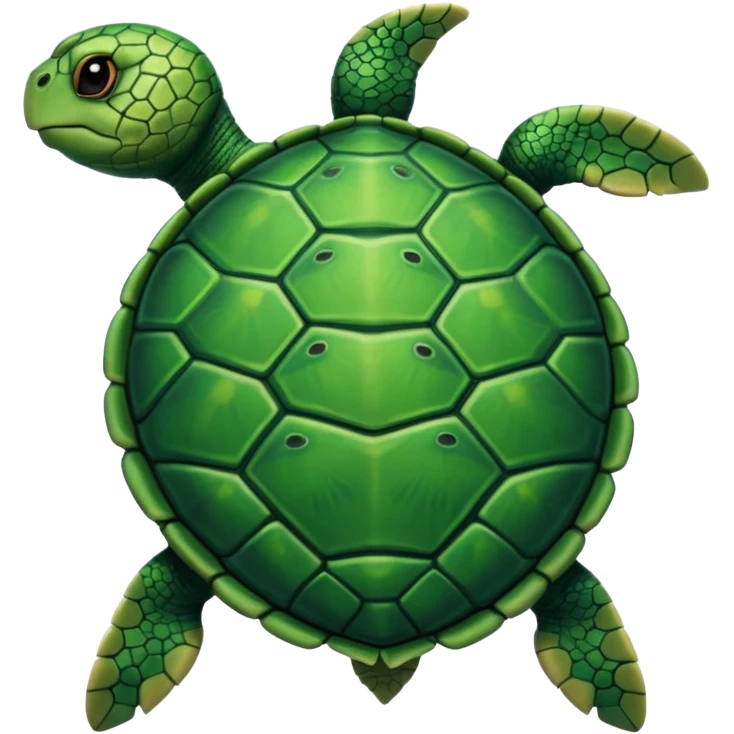 Turtle butt emoji