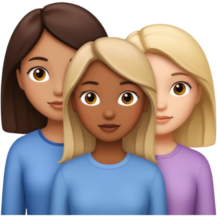 Троє дівчат emoji