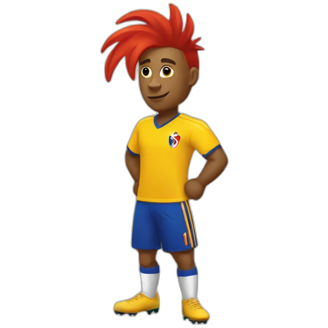 rooster footubol player emoji