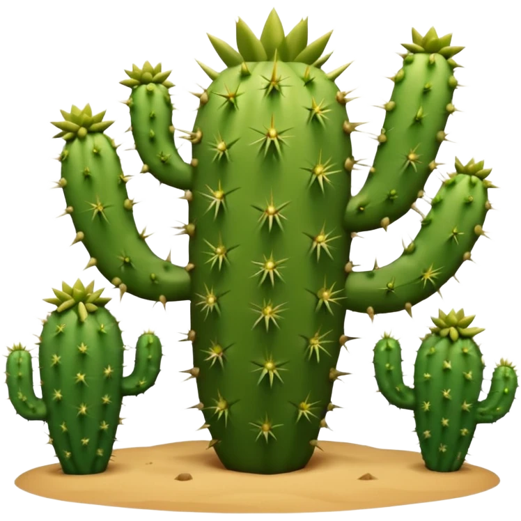 Dancing cactus emoji