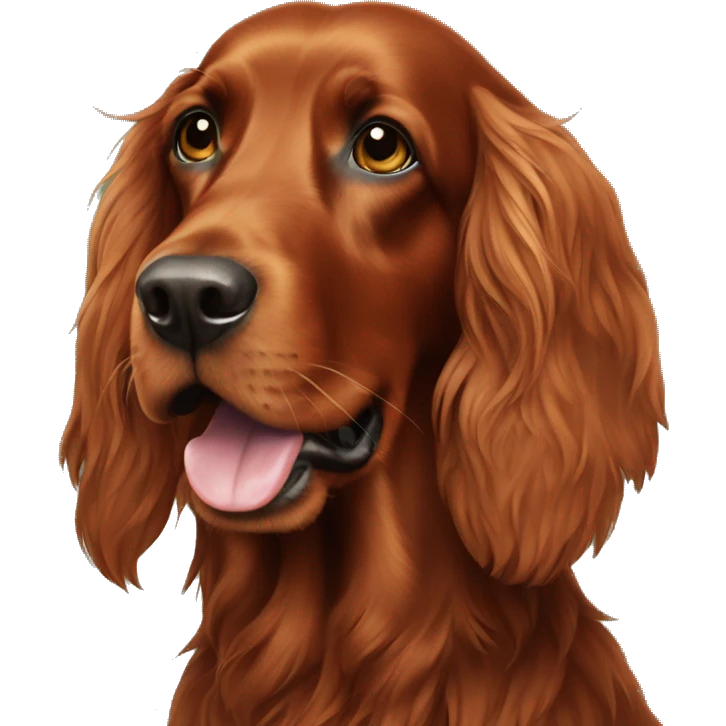 Irish Setter  emoji