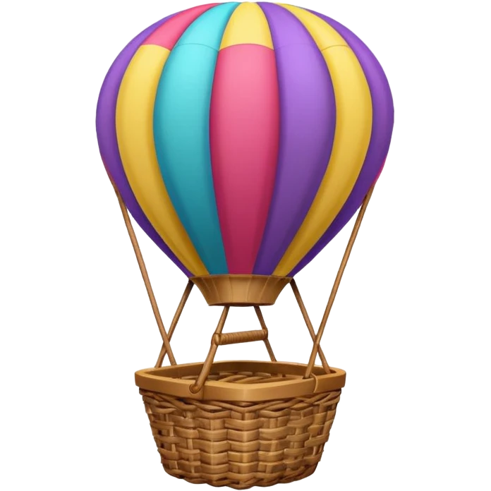 hot air balloon emoji
