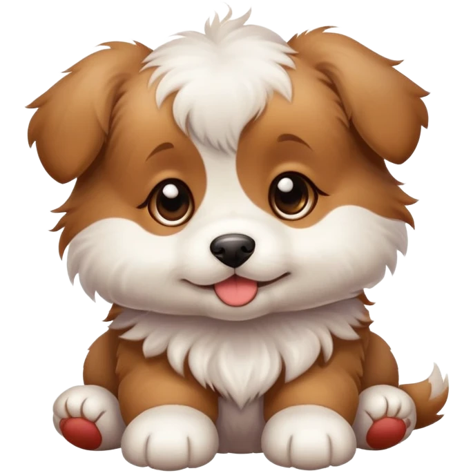 cute little puppy emoji