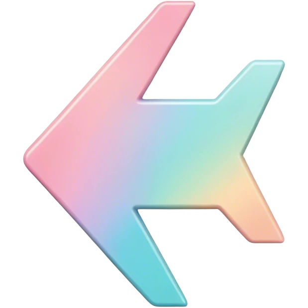 pastel button arrow emoji