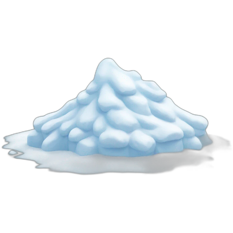 Snowdrift emoji