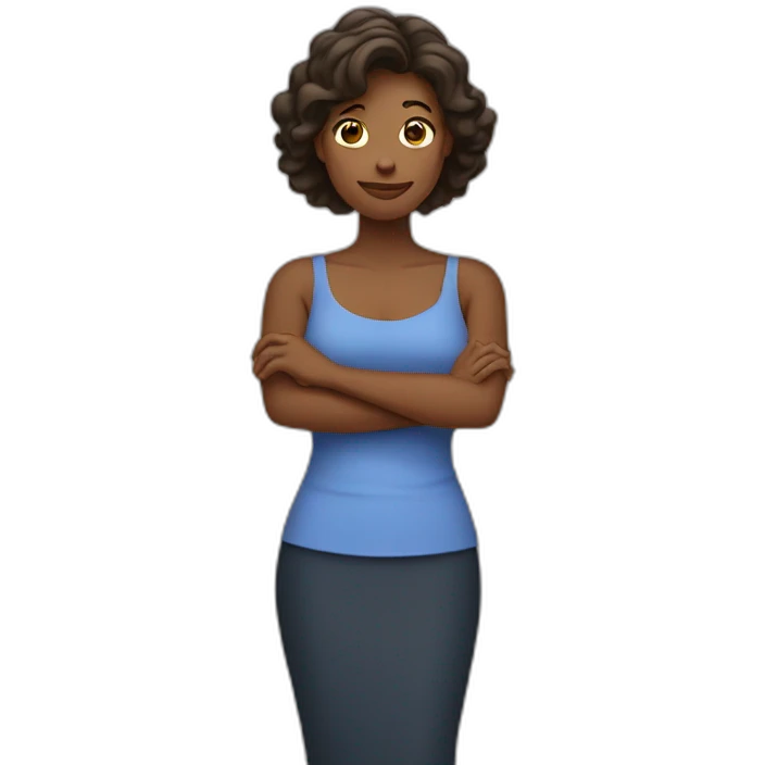 Women shaking shoulders emoji