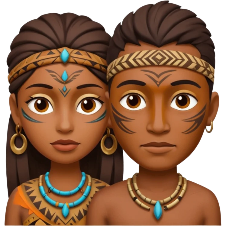 primitive couple emoji