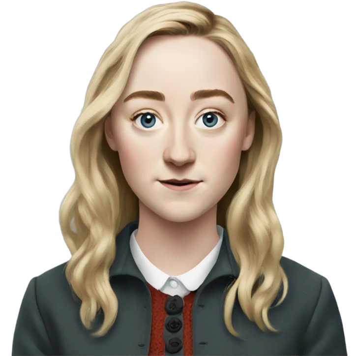 Saoirse Ronan realistic emoji