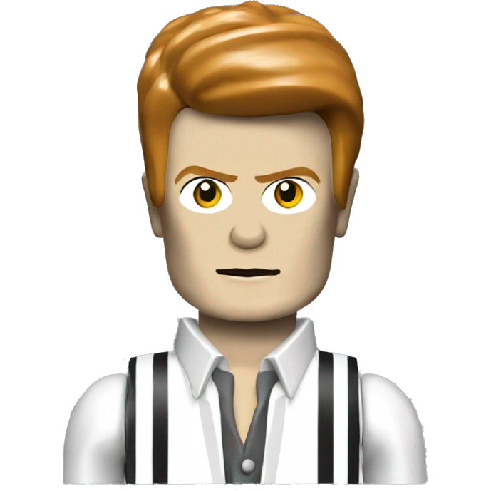 DAVID BOWIE lego full body emoji