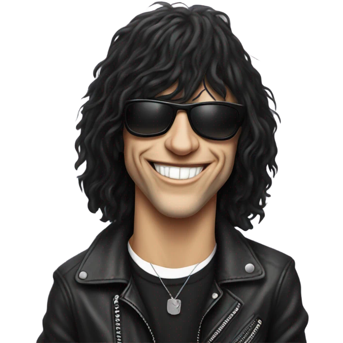 joey ramone smiling emoji