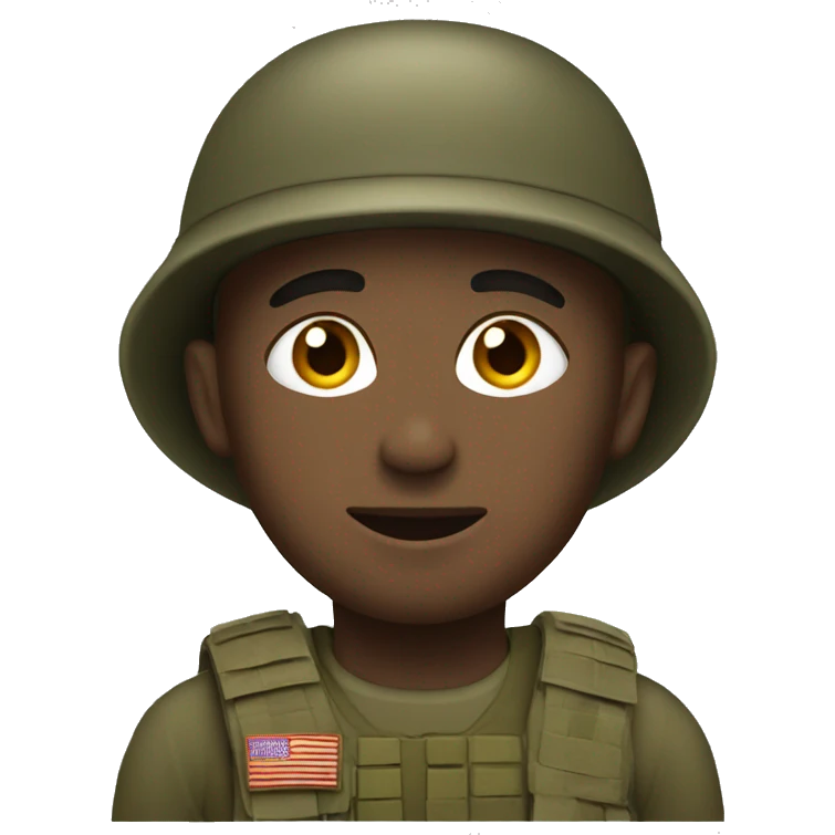 Soldier emoji