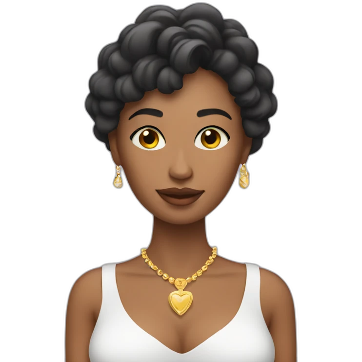 Mujer con perfume emoji