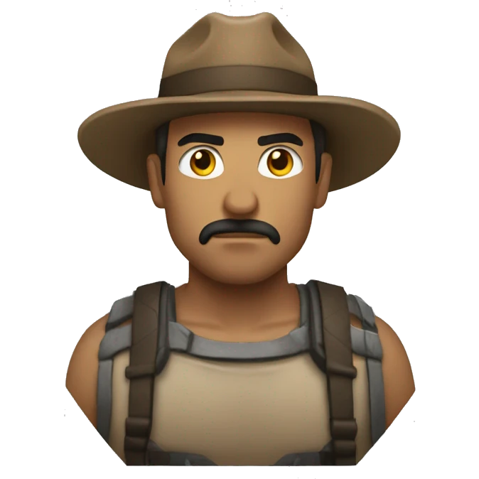 hombre fuerte emoji
