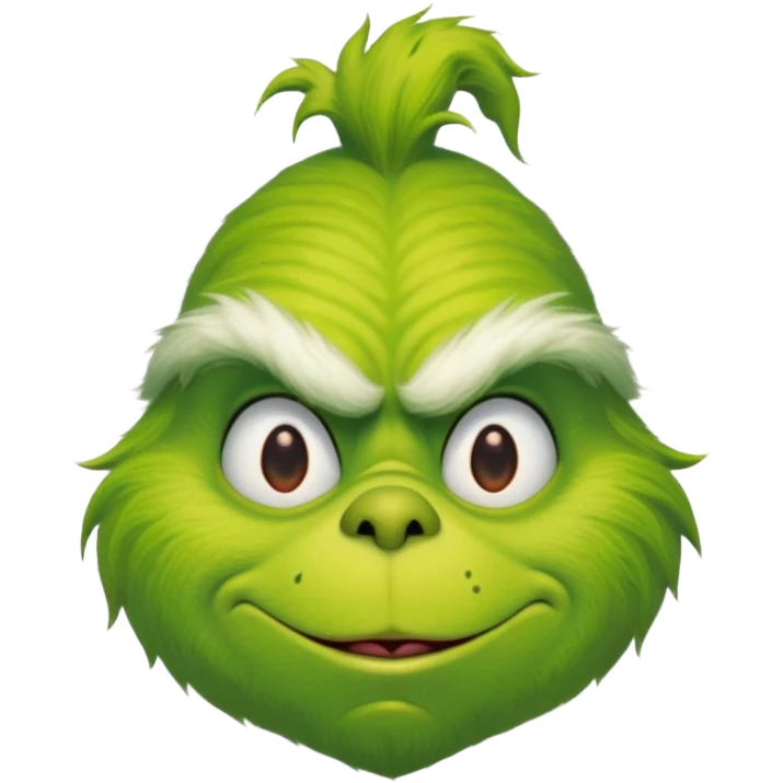 Sneaking grinch emoji