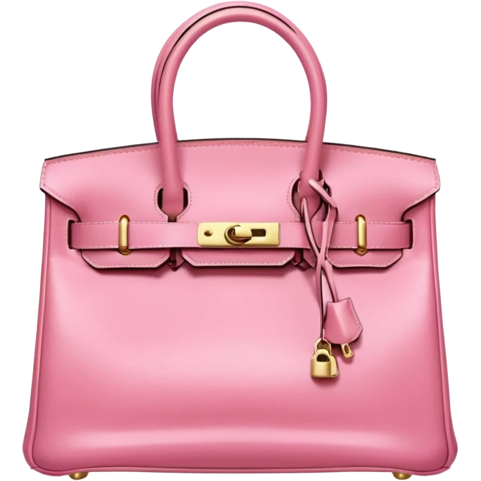 Pink birkin gold hardware 
 emoji