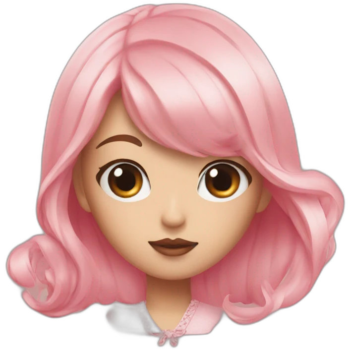 Rosé de black pink emoji