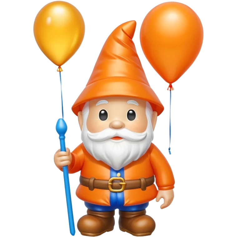   jeff koons halloween garden gnome inflatable balloon art emoji