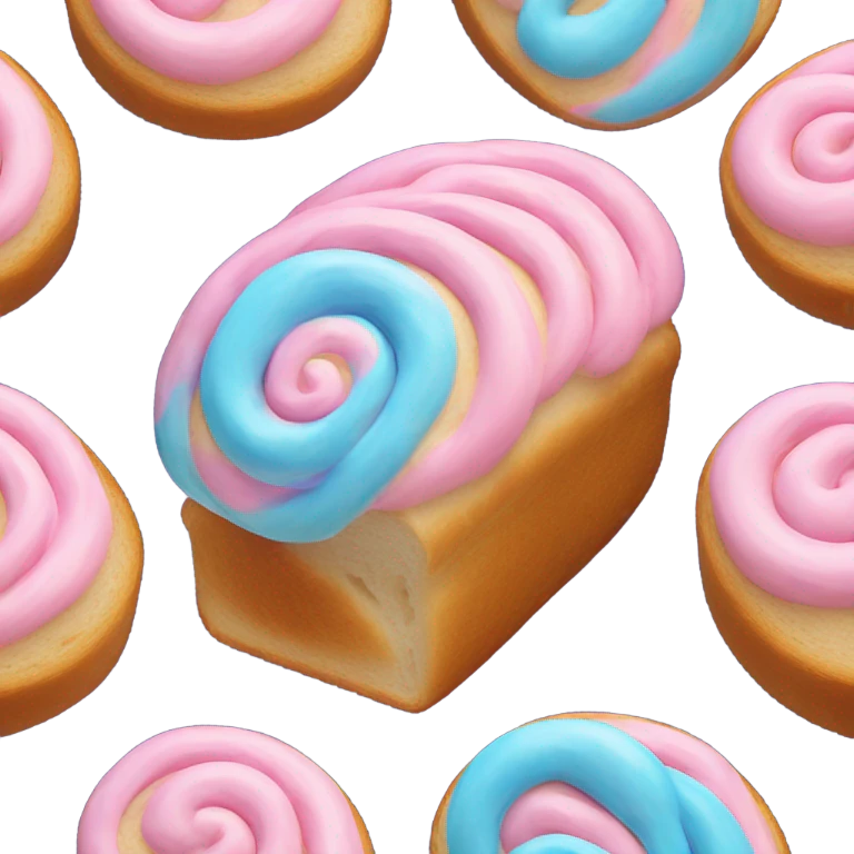 Bubblegum bread emoji