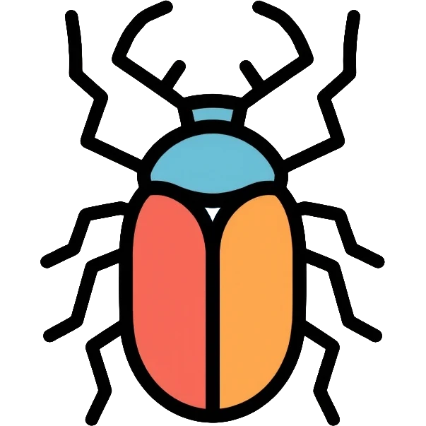 Ancient Egyptian scarab beetle symbol emoji