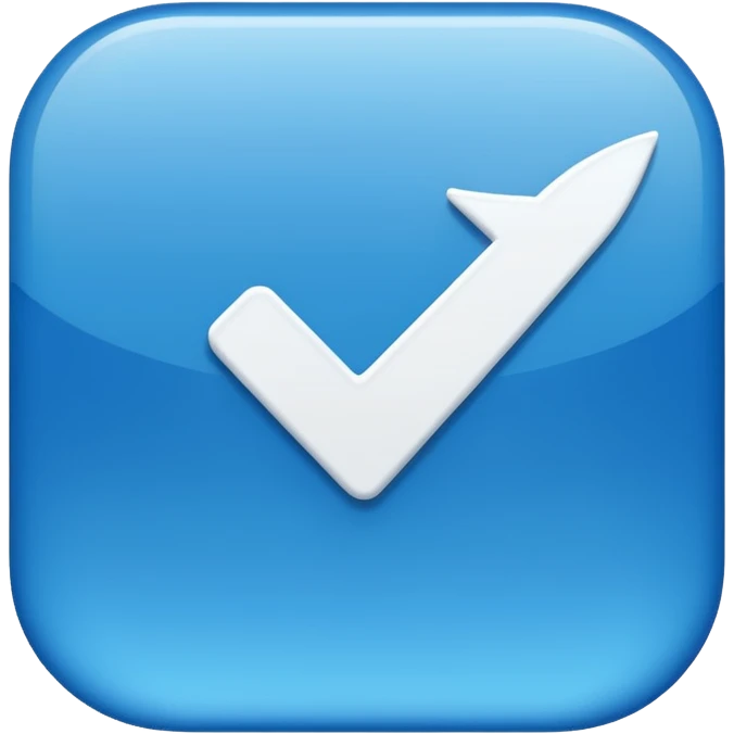 Instagram Blue tick emoji