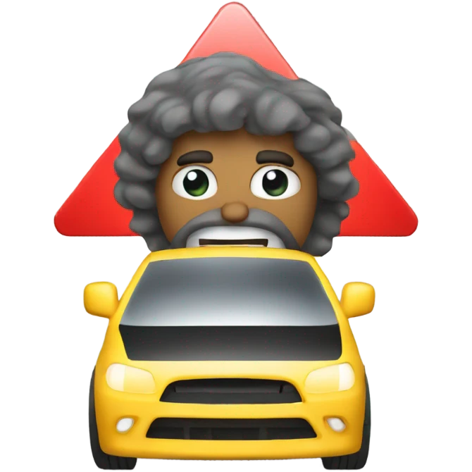 drive alert emoji