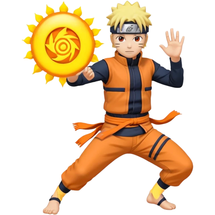 Naruto on pose kurama full emoji