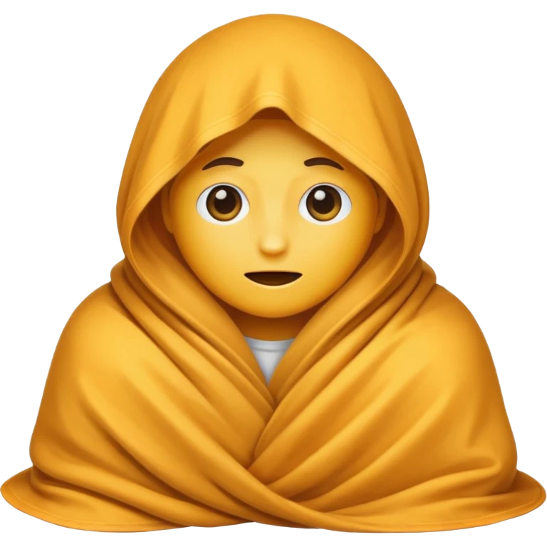 Someone under the blanket emoji