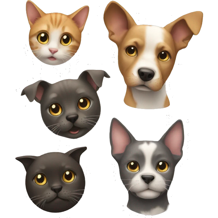 dog cat emoji