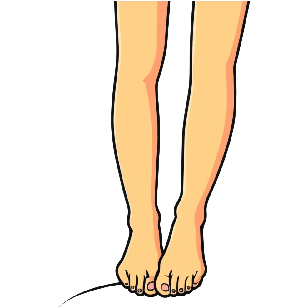 barefoot emoji