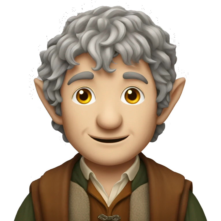 The hobbit, bilbo baggins emoji