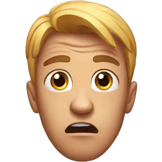 scared emoji