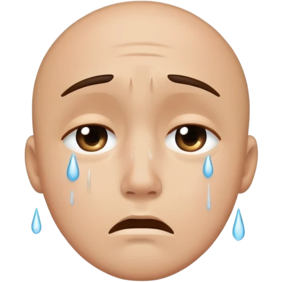 Crying hard emoji