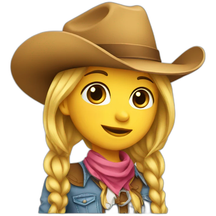 cute_girl_cowgirl emoji