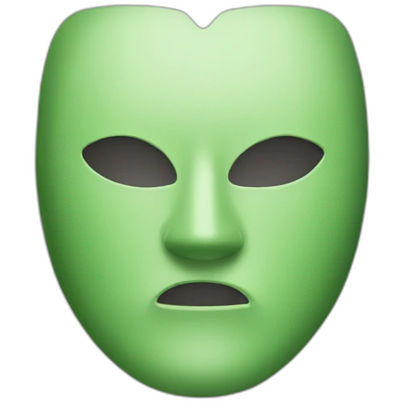 the mask emoji