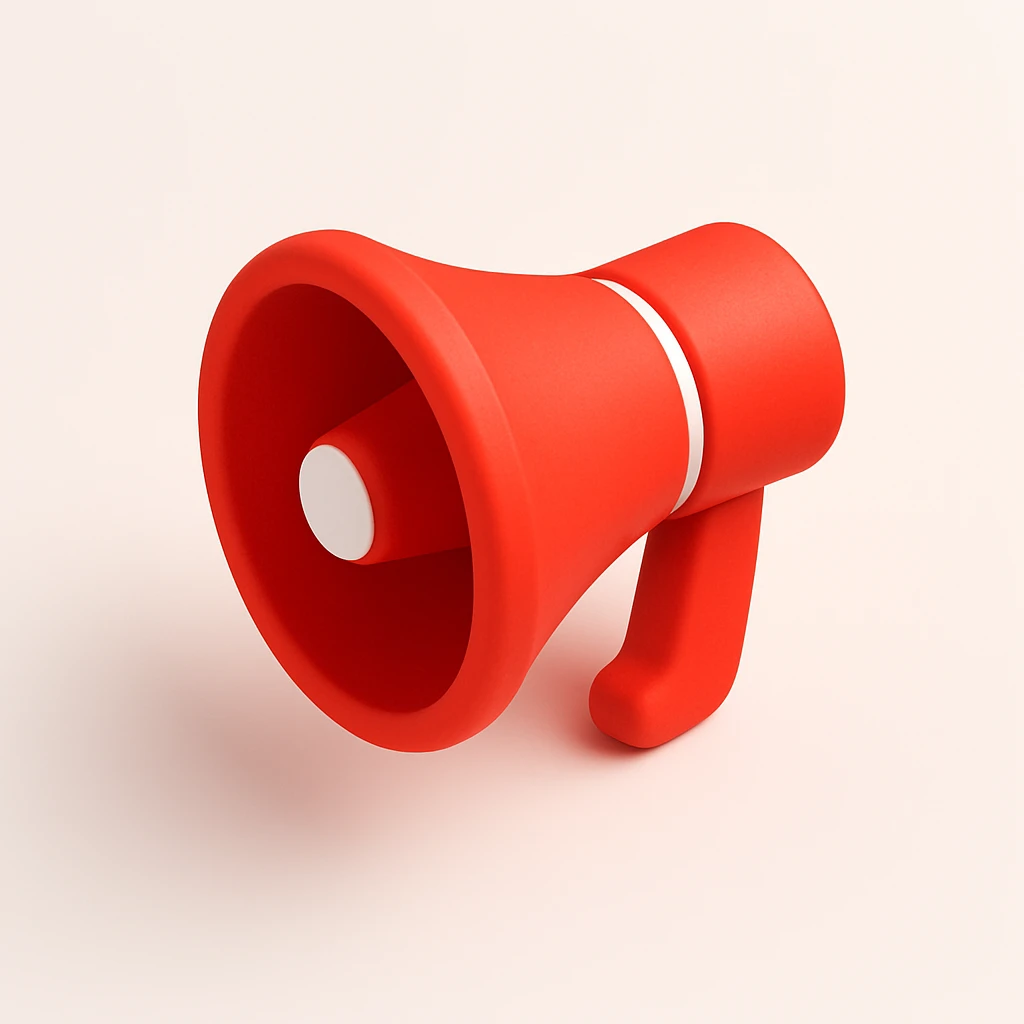 megaphone emoji