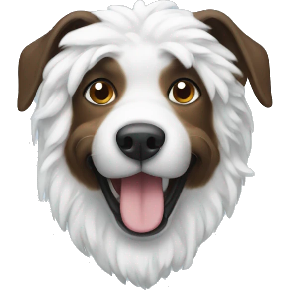 Dog Snow  emoji