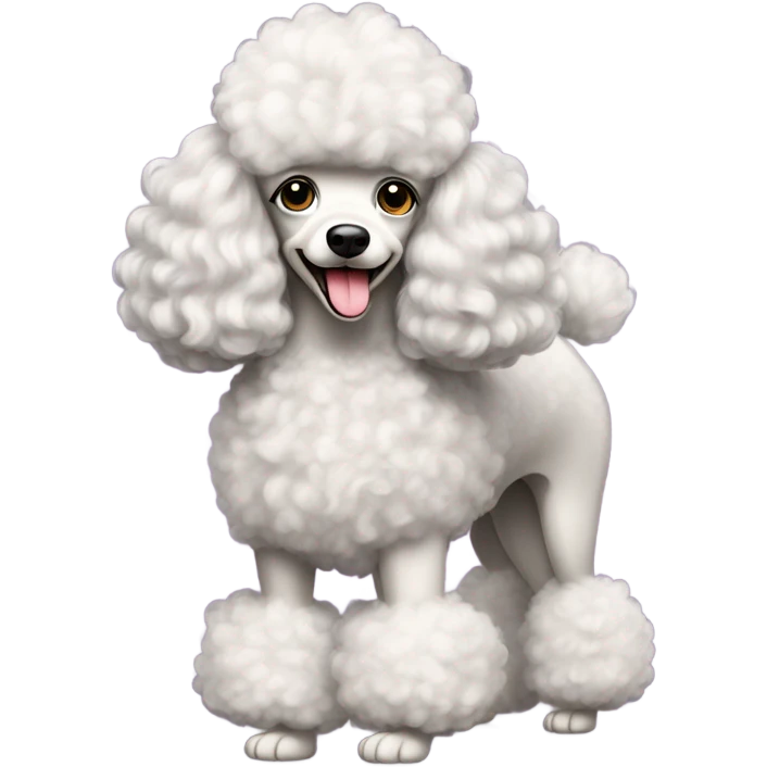 Poodle  emoji