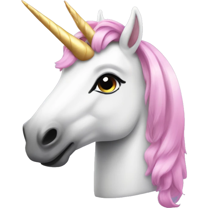 coquette unicorn emoji