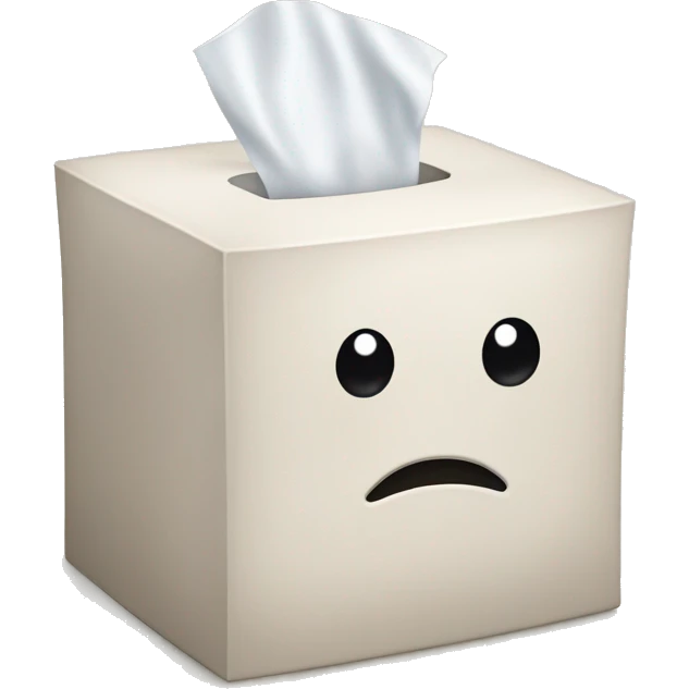 tissue box emoji