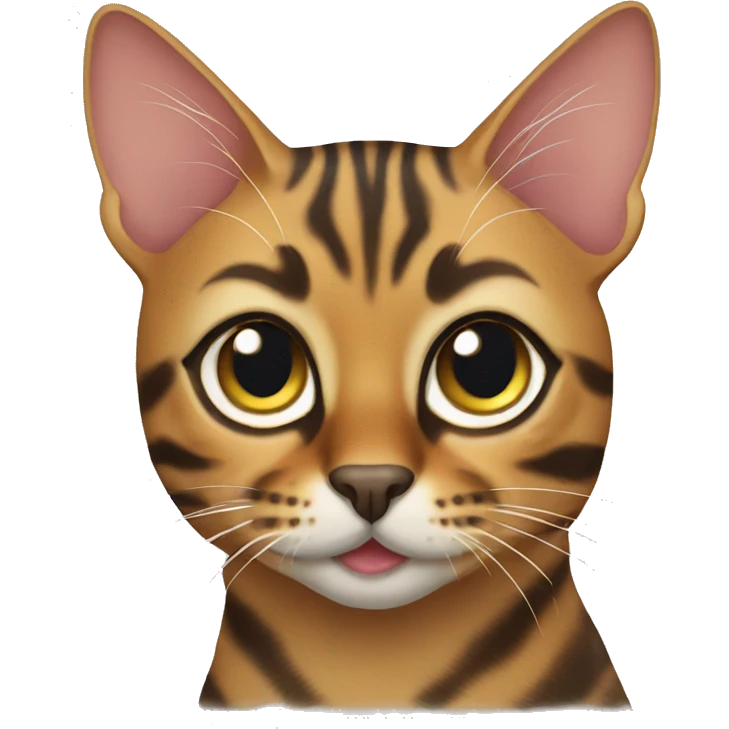 Bengal cat emoji