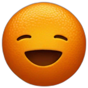 orange in cosmos emoji