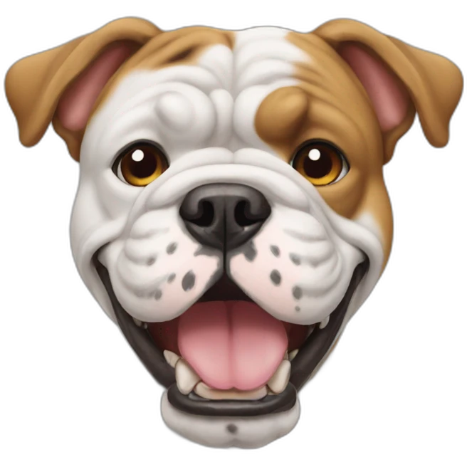 bulldog emoji