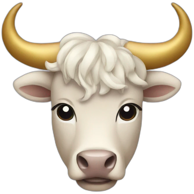 Taurus sign fancy emoji