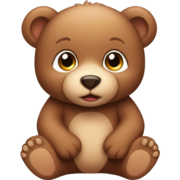 Baby bear emoji