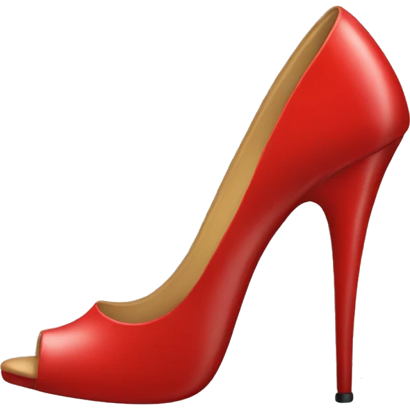 heels with red bottom   emoji