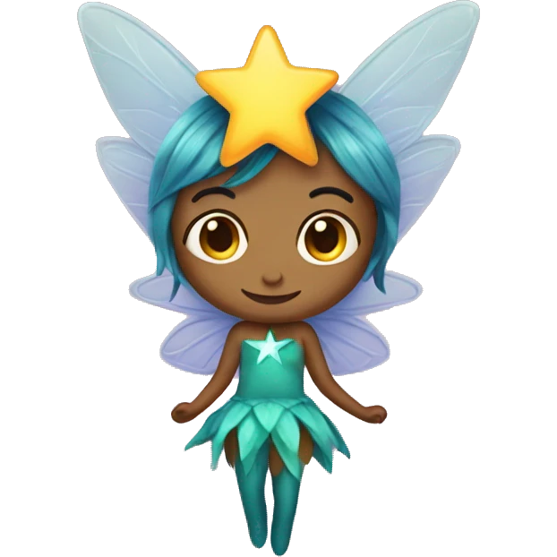 Star shape fairy emoji